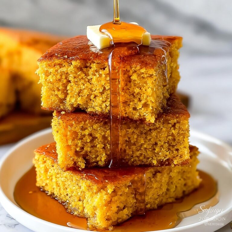 Honey Butter Sweet Potato Cornbread Recipe
