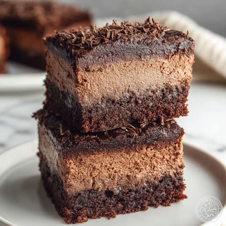 Chocolate Mousse Brownies Recipe