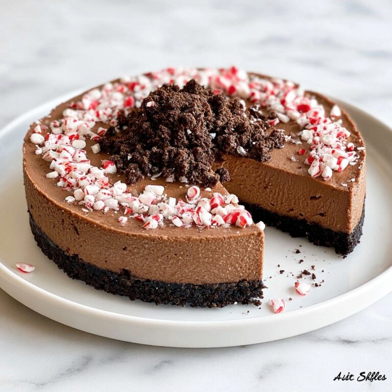 Chocolate Peppermint Cheesecake Recipe