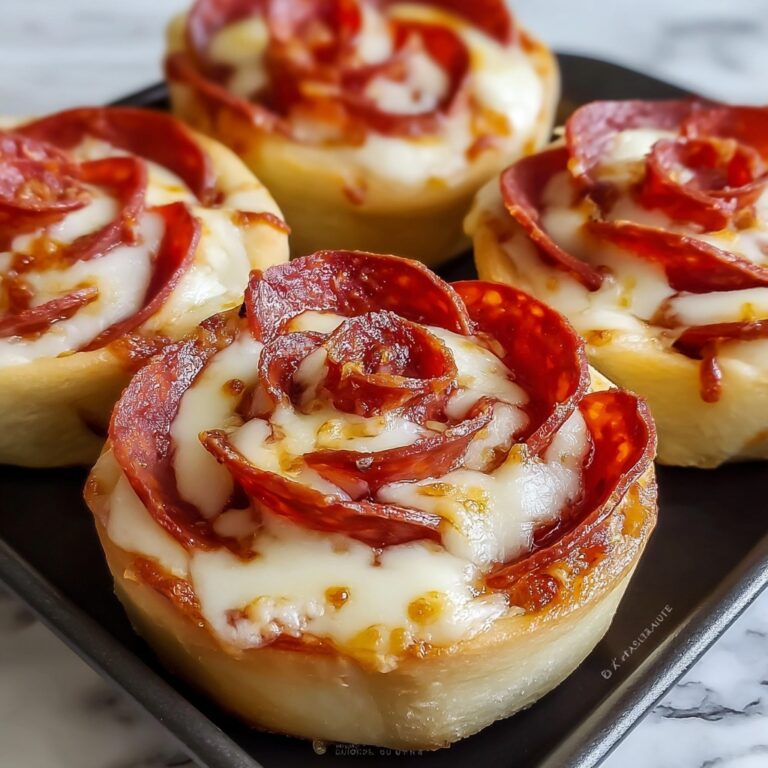Easy Pizza Roses for Valentine’s Day Recipe