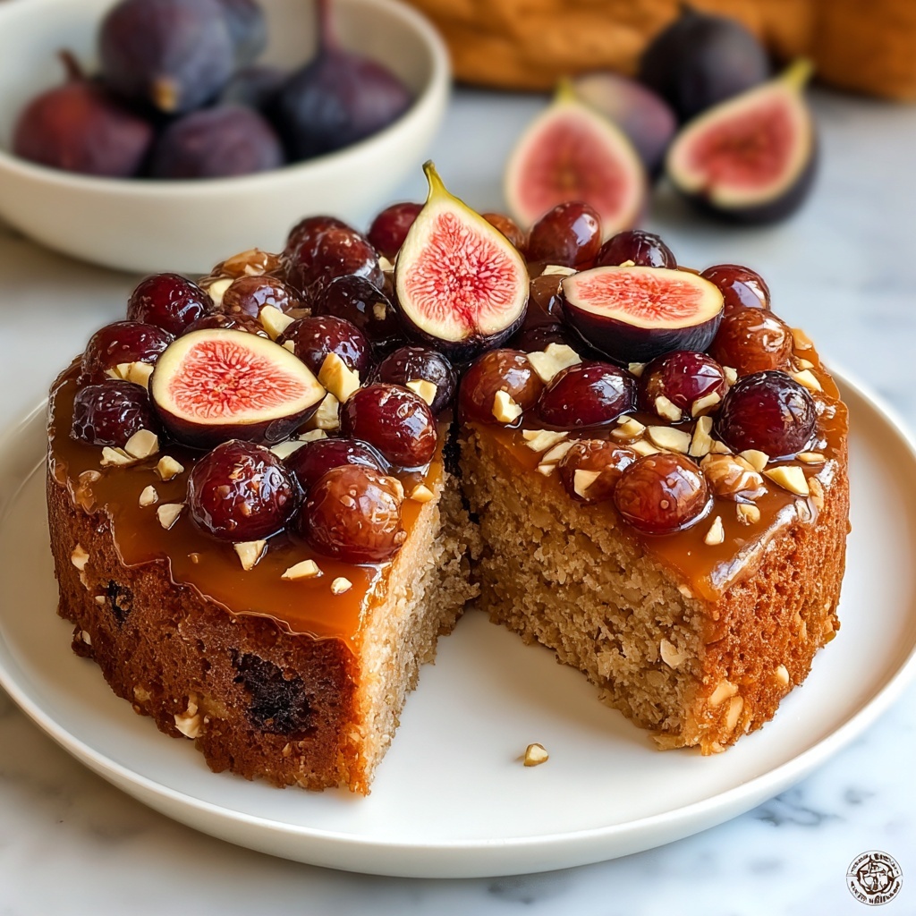 Fig, Almond, and Date Cake Recipe - Recipe Image