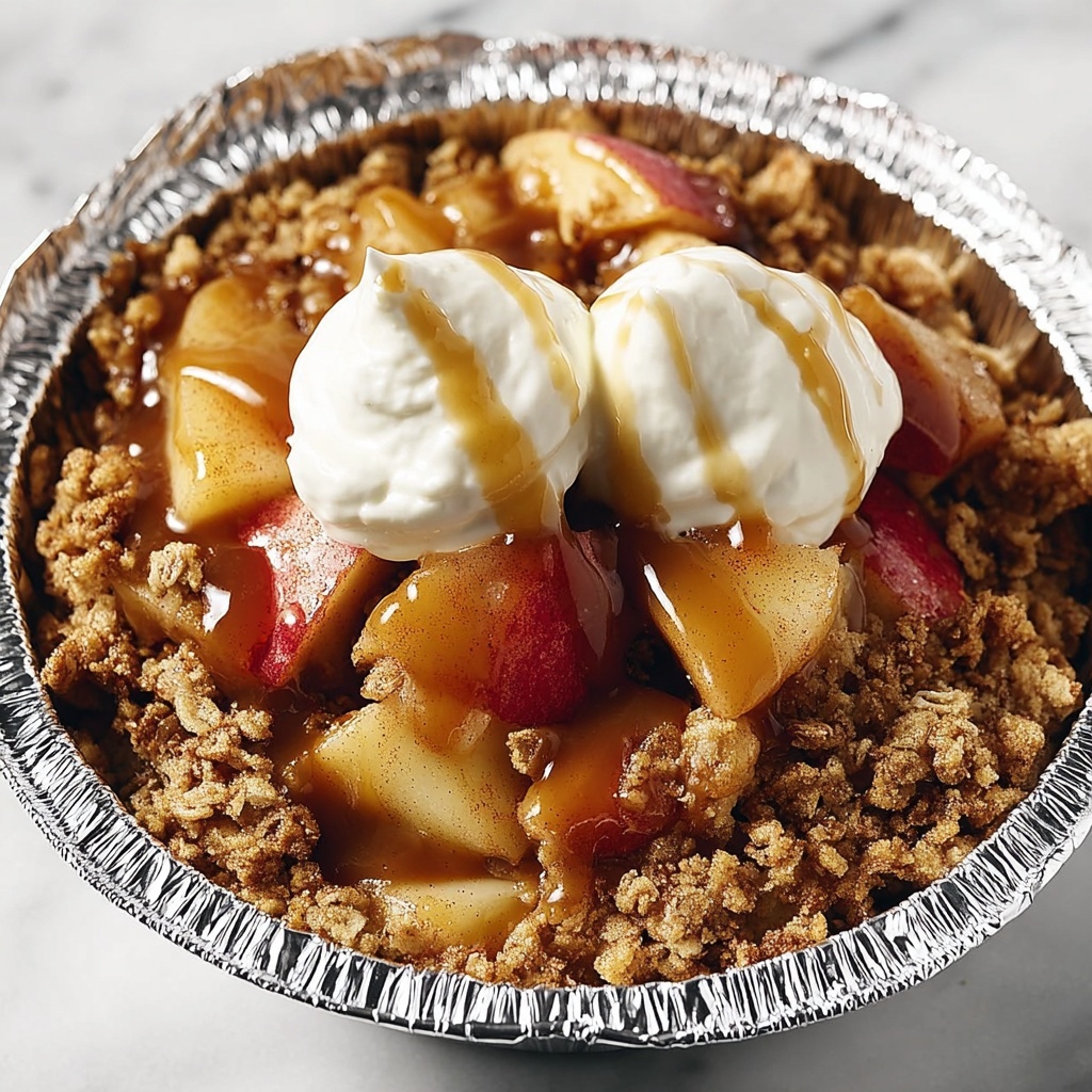 Grilled Caramel Apple Crunch Recipe - Recipe Image