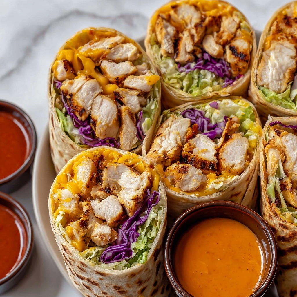 Southwest Chicken Wraps Recipe - Recipe Image