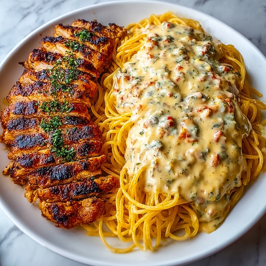 Creamy Cajun Chicken Spaghetti Recipe - Recipe Image