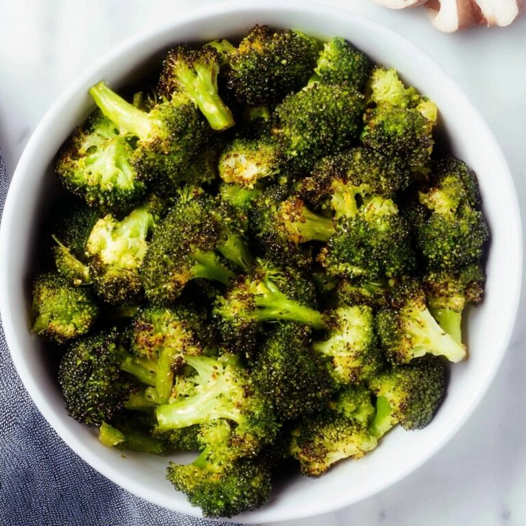 Honey Roasted Broccoli with Garlic Recipe