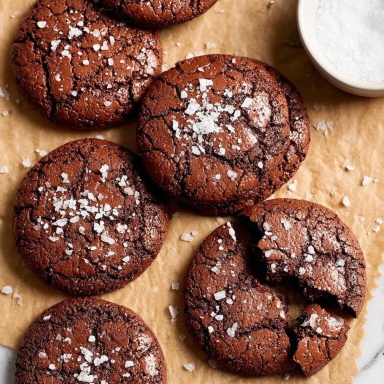 Sea Salt Brownie Cookies Recipe