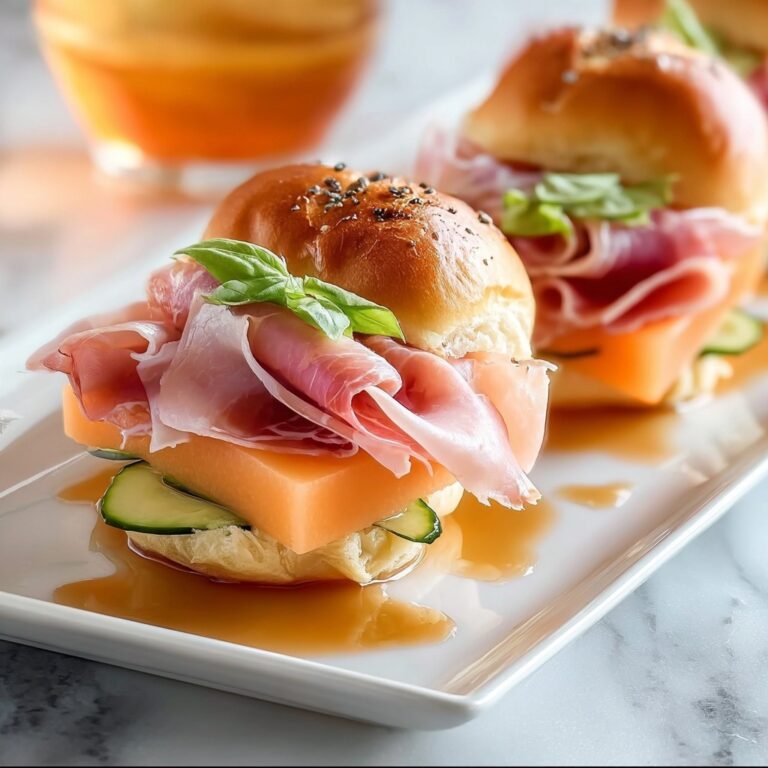 Fresh Melon and Prosciutto Wraps with Balsamic Glaze Recipe