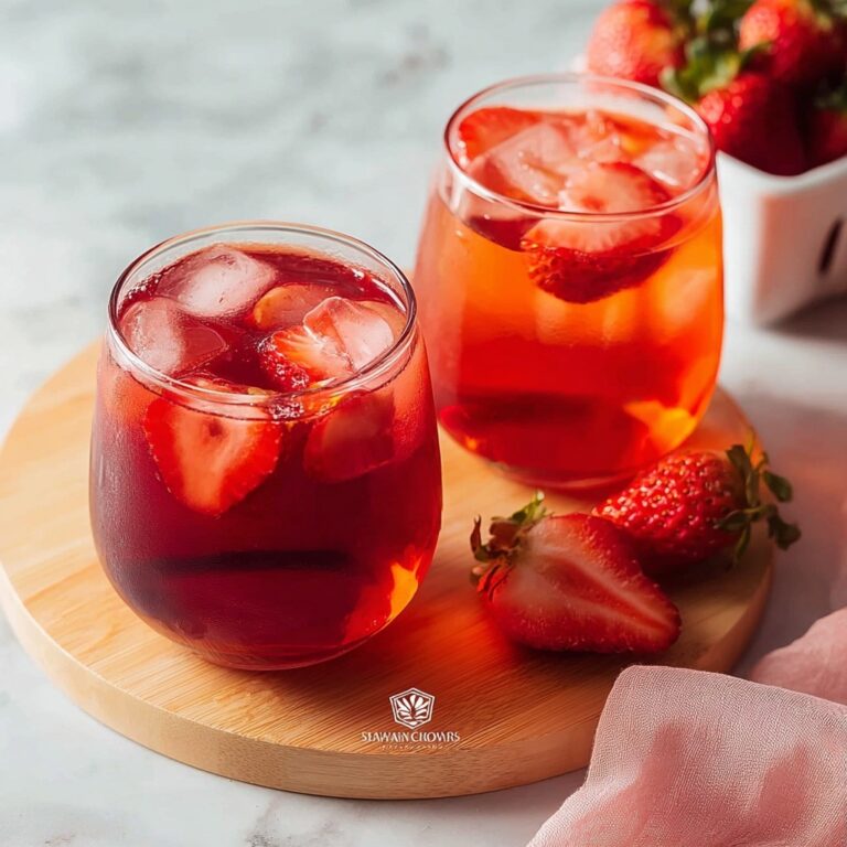 Strawberry Sweet Tea Recipe