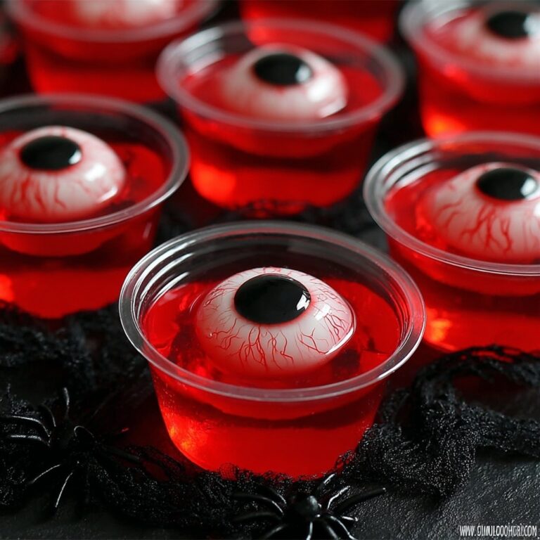 Halloween Eyeball Jello Shots Recipe