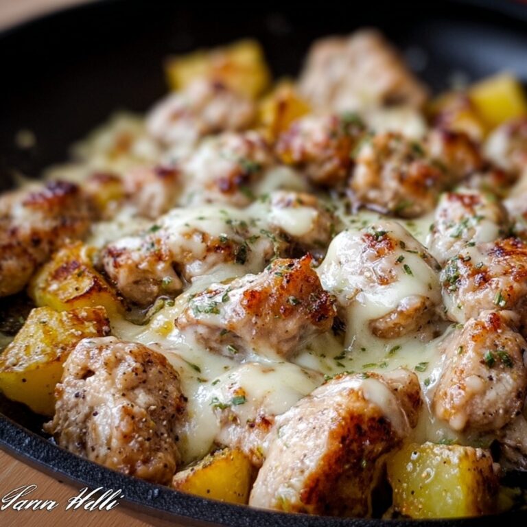 One-Pan Chicken Thighs and Potatoes with Creamy Gravy Recipe