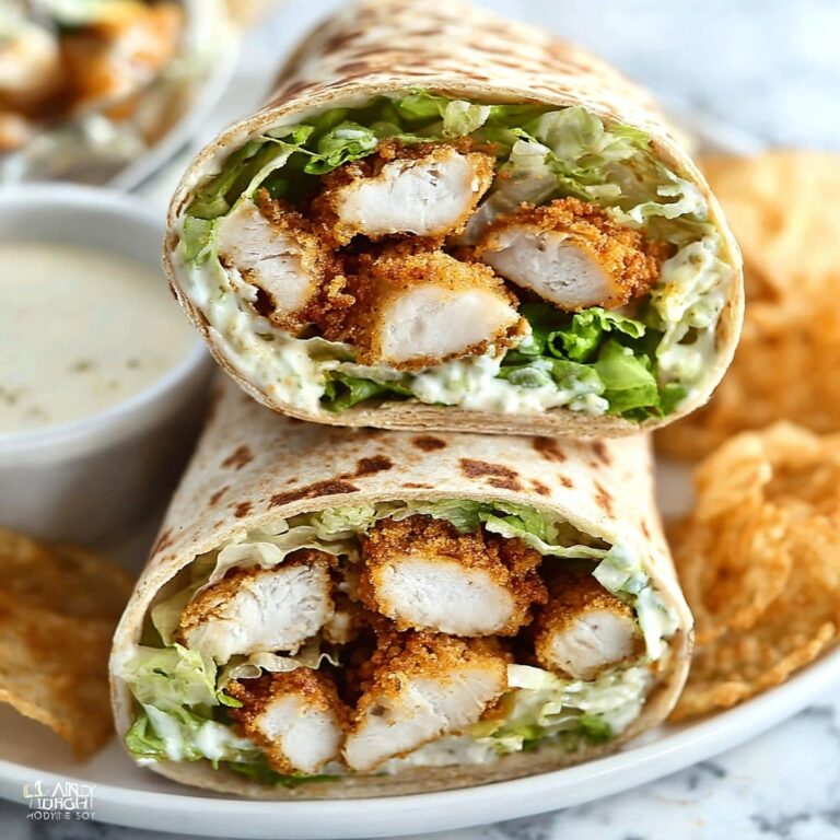 Chicken Caesar Wrap Recipe