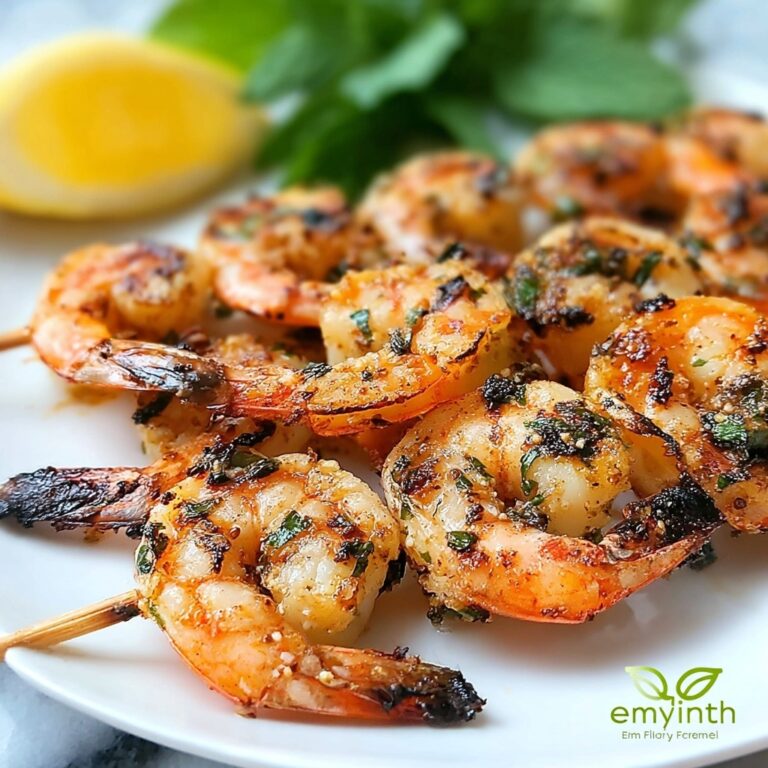 Grilled Shrimp Skewers Recipe