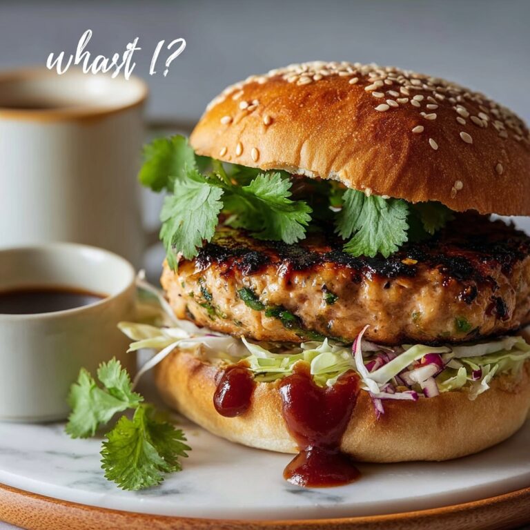 Thai Salmon Burgers Recipe